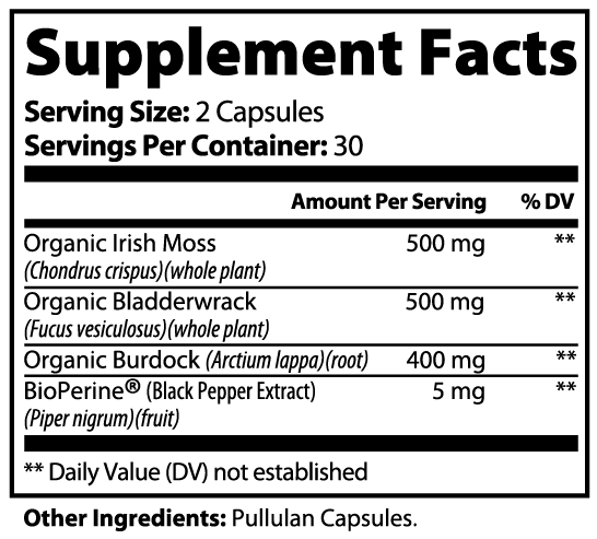 IRISH SEA MOSS