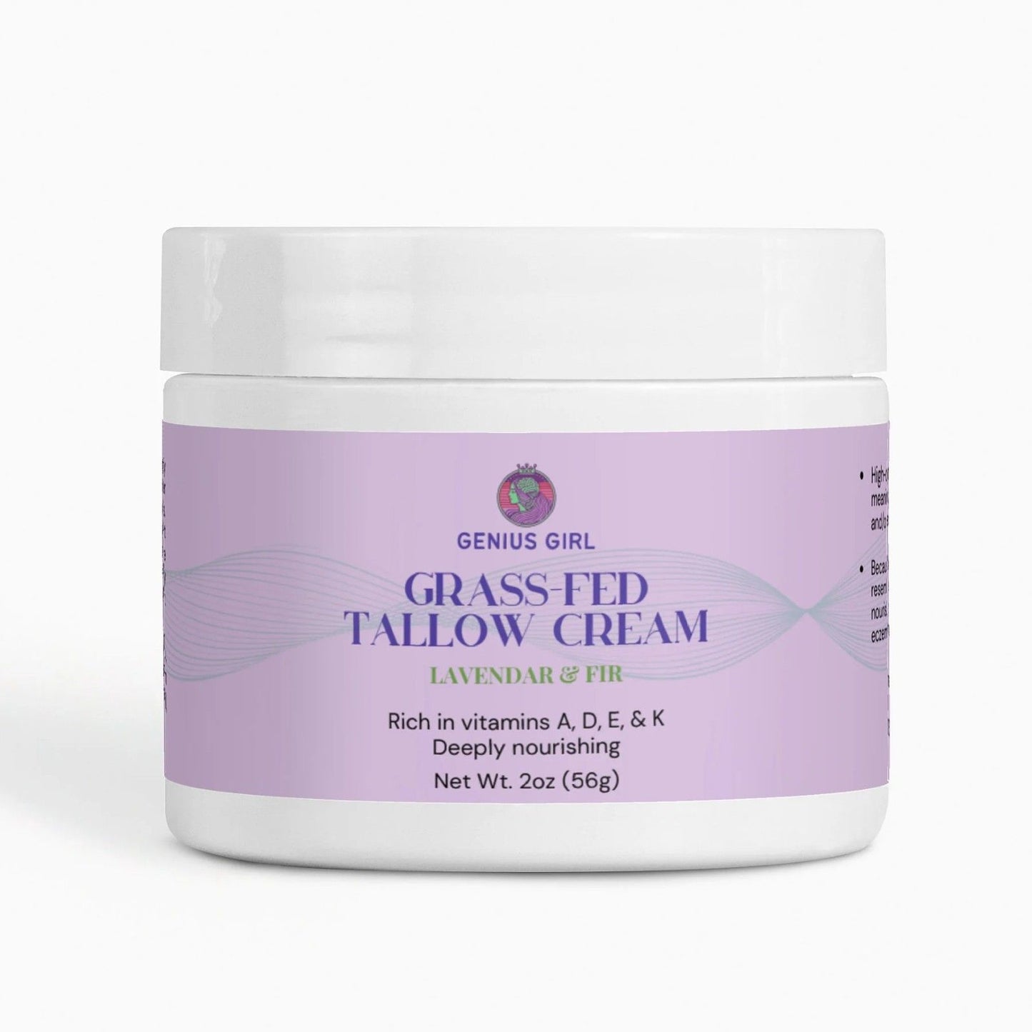 Grass-Fed Tallow Cream - Lavender & FIR