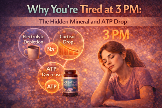 Why You’re Tired at 3 PM: The Hidden Mineral and ATP Drop
