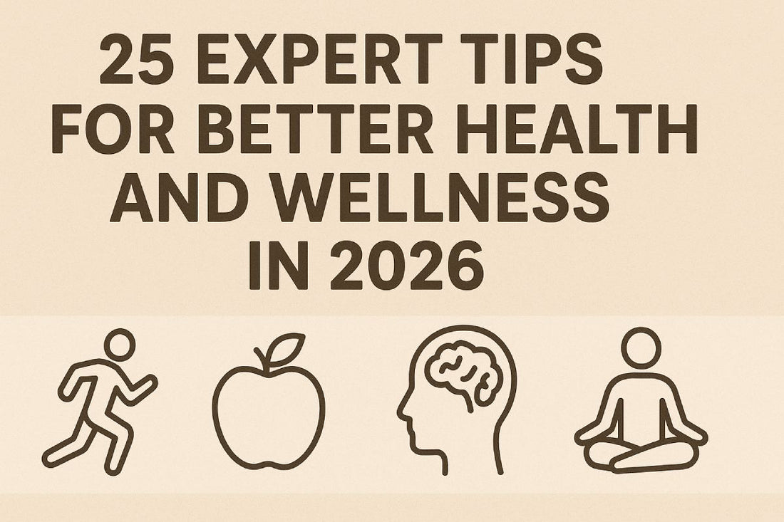 25 Expert Tips for Better Health and Wellness in 2026