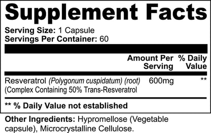 Healthy Anti-Aging Supplement Facts