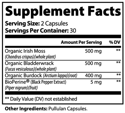 IRISH SEA MOSS