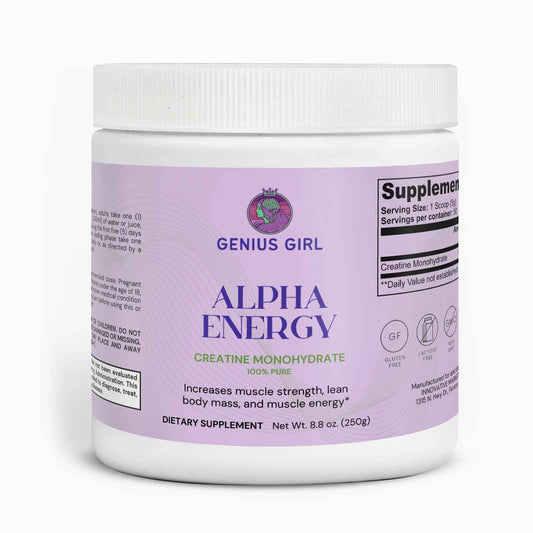 Genius Girl - Alpha Energy Creatine Monohydrate