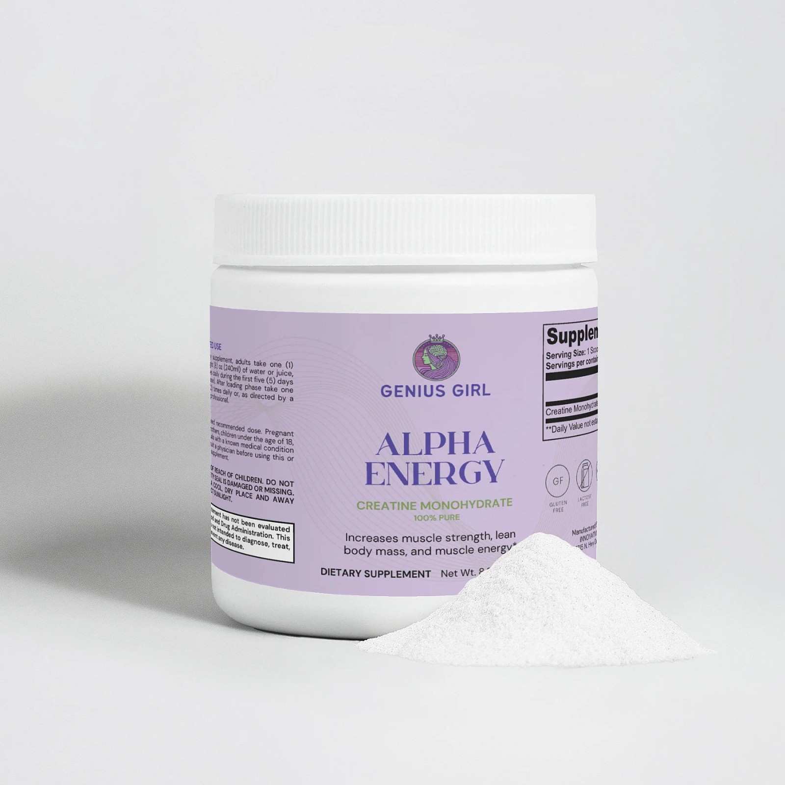Alpha Energy Creatine Monohydrate
