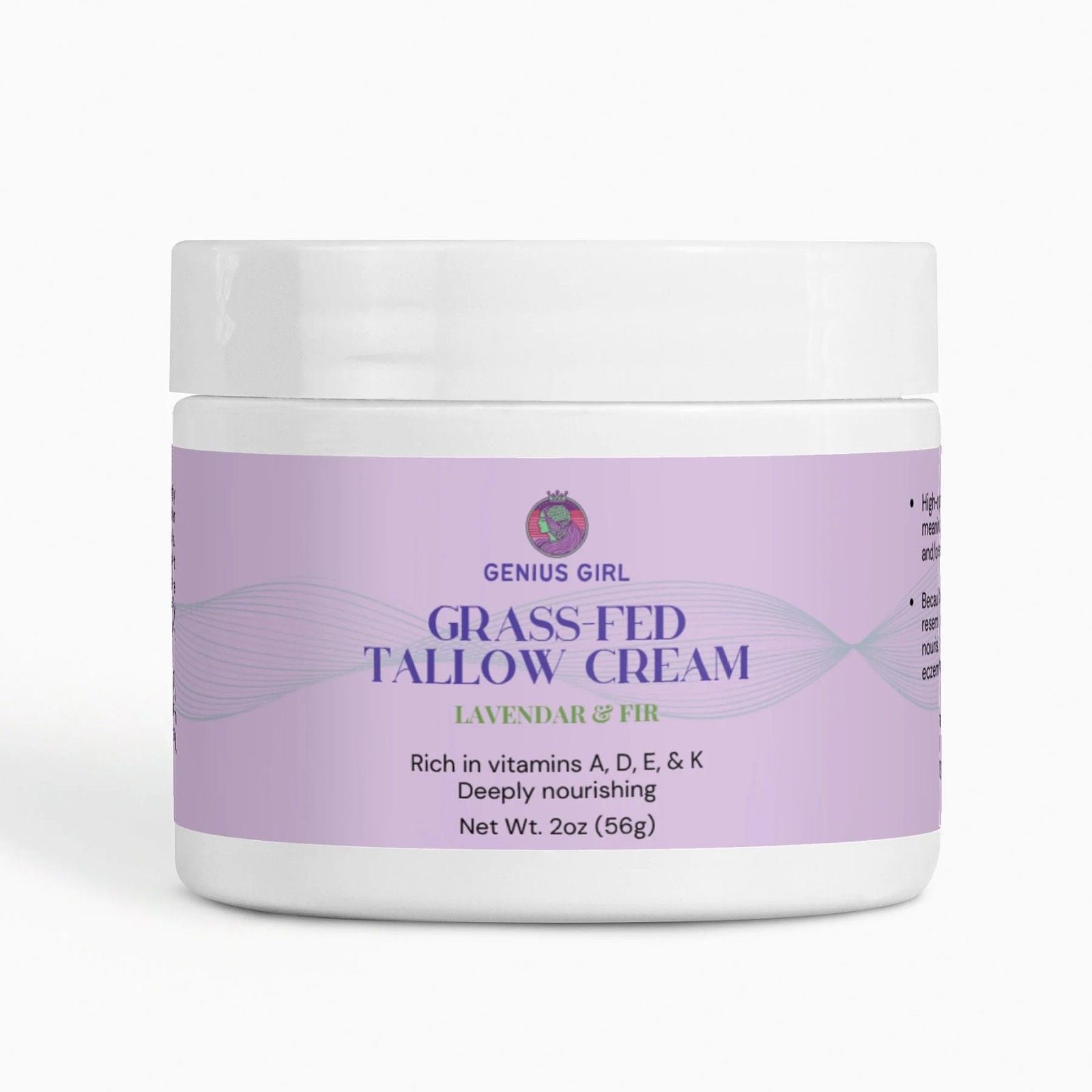 Grass-Fed Tallow Cream - Lavender & FIR