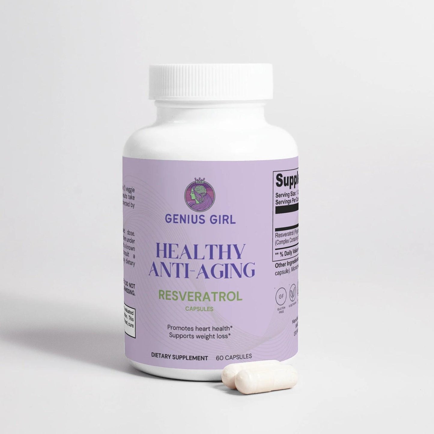 Healthy Anti-Aging - Resveratrol Capsules